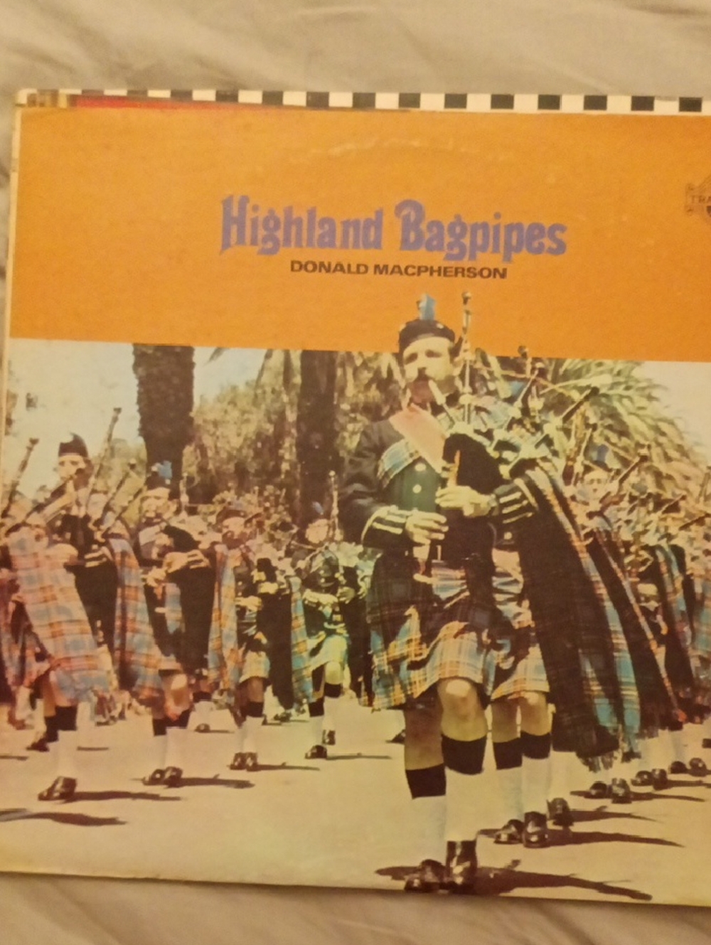 Highland Bagpipes Vinyl Record Album 1979 Vintage Original